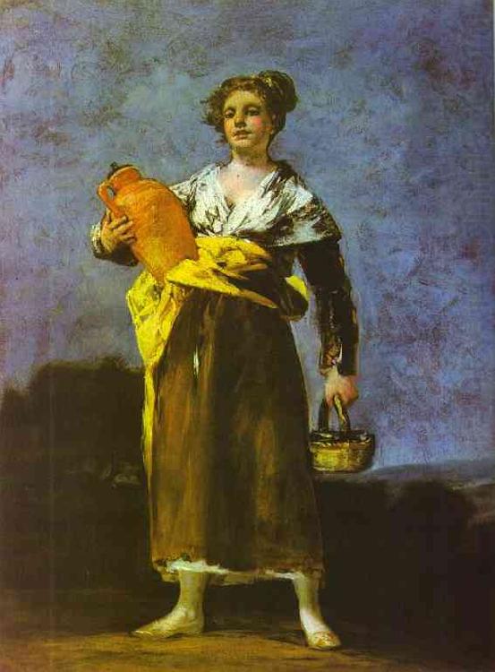 Girl with a Jug, Francisco Jose de Goya
